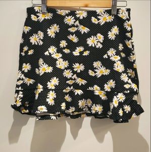Sunflower Mini Skirt - S